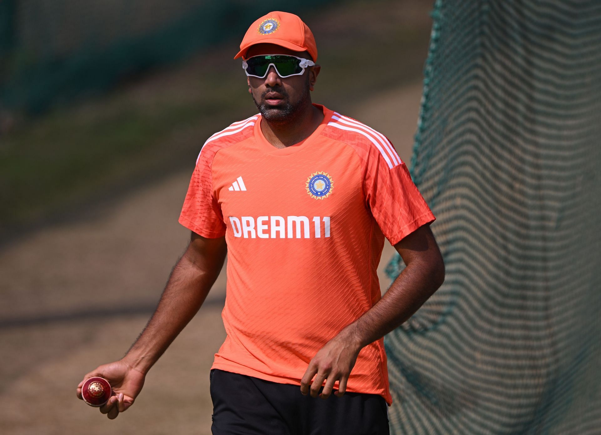 Ravichandran Ashwin during India Net Session